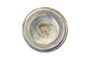 Hermia Juego de vajilla de porcelana de 18 piezas Beige y Turquesa